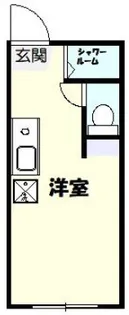 ルームズ中野A棟【1階】の間取り