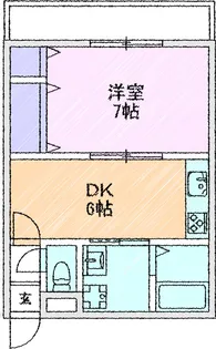 コファネット【1階】の間取り