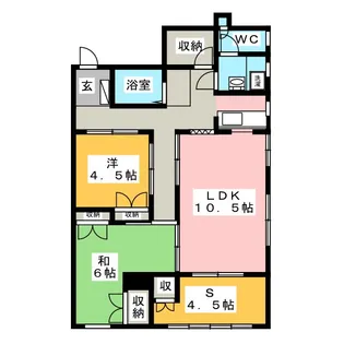 阿川ビル【2階】の間取り