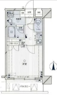 東京都千代田区岩本町3【マンション】の間取り