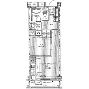 シティハウス目黒【3階】の間取り