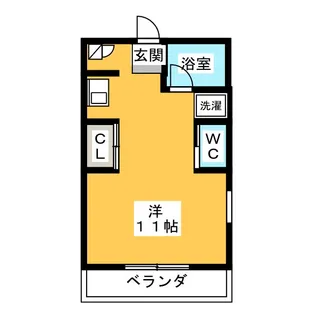 シダー’Sガーデン A棟【1階】の間取り