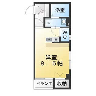 INAハイム田無【1階】の間取り