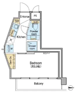 Fuu Oimachi by LATIERRA【4階】の間取り