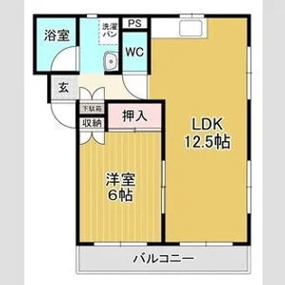 メゾンド木町【3階】の間取り