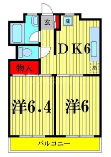 トーア錦糸町マンション【5階】の間取り