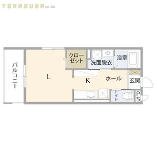 G-STAGE上宗方【3階】の間取り