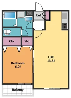 PINO【2階】の間取り
