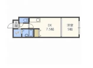 カゼル中央【2階】の間取り