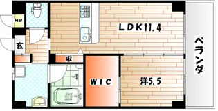 グランドコート時悠館【2階】の間取り