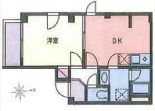 b’CASA熊谷Vre-born【1階】の間取り