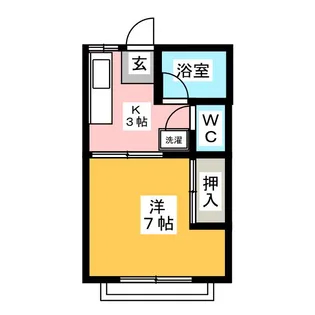 ヴィラ コリンヌ【2階】の間取り