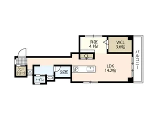 JSビル大宮【3階】の間取り