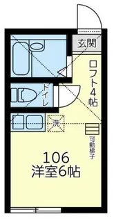 ユナイト白楽マッフィー【1階】の間取り