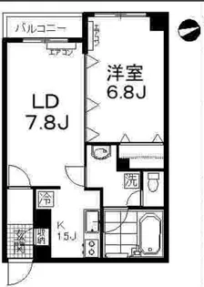 アトランテ東麻布【4階】の間取り
