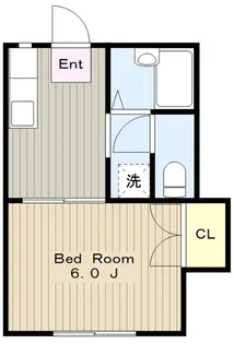 サニーハイツ(石田)【1階】の間取り