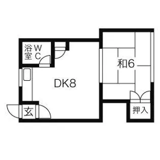 ハイツ東雲【2階】の間取り