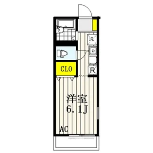 アネルバハイツA【1階】の間取り