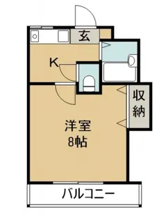 リバティN2【2階】の間取り