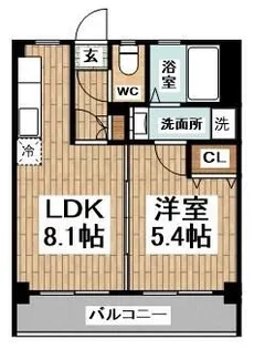 マツダマンション【3階】の間取り