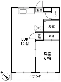 ピアハウス【2階】の間取り