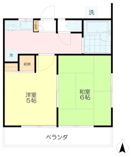 グリーンハイム【2階】の間取り