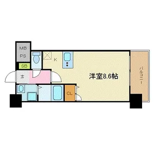 Green Trail Park Nishigawa【5階】の間取り