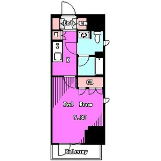 セジョリ北新宿【2階】の間取り