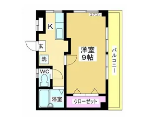 石井マンション【1階】の間取り