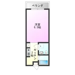 Ease COURT MAKABI【2階】の間取り