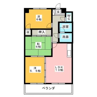 AMENITY GOLD【4階】の間取り