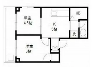 K・ONEビル【3階】の間取り