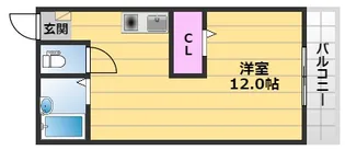 藤原ビル【2階】の間取り