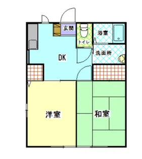 レトア本町【1階】の間取り