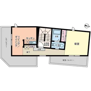 Collina武蔵小山【3階】の間取り