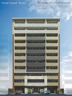 プレサンス上町台夕陽丘【3階】の外観