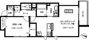 エンゼ桜新町【2階】の間取り