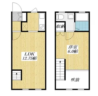 コートハウス日野の間取り