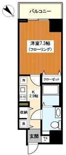 グロースメゾン新横浜【9階】の間取り