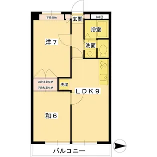 グリーンバンブー榎本【2階】の間取り