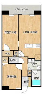 ランドアーク島瀬【17階】の間取り