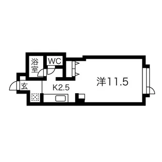 藤井ビルひばりが丘【8階】の間取り