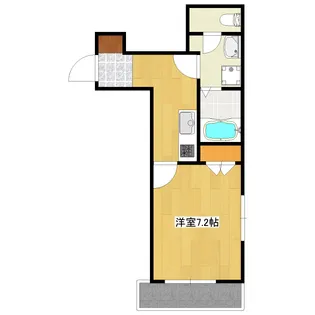 BLUEBONNET MUKOGAOKA【2階】の間取り