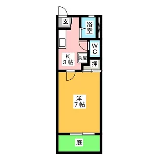 アルファIII【1階】の間取り