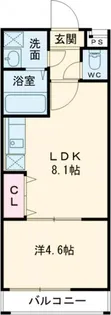 フジパレス堺大浜III番館【1階】の間取り