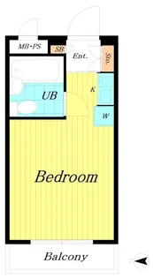 リバティパレス常盤台【2階】の間取り