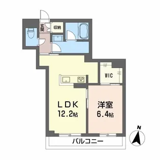 グランF【2階】の間取り