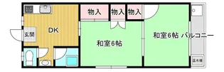 イヌイマンション【3階】の間取り