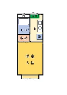 ヒルズ北葛西B棟【2階】の間取り