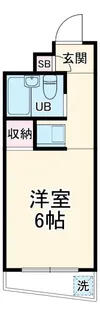 所沢興亜パレス6【1階】の間取り